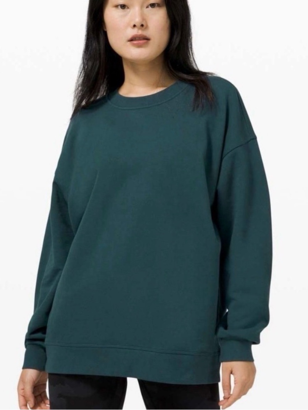 lululemon athletica perfectly oversized crew